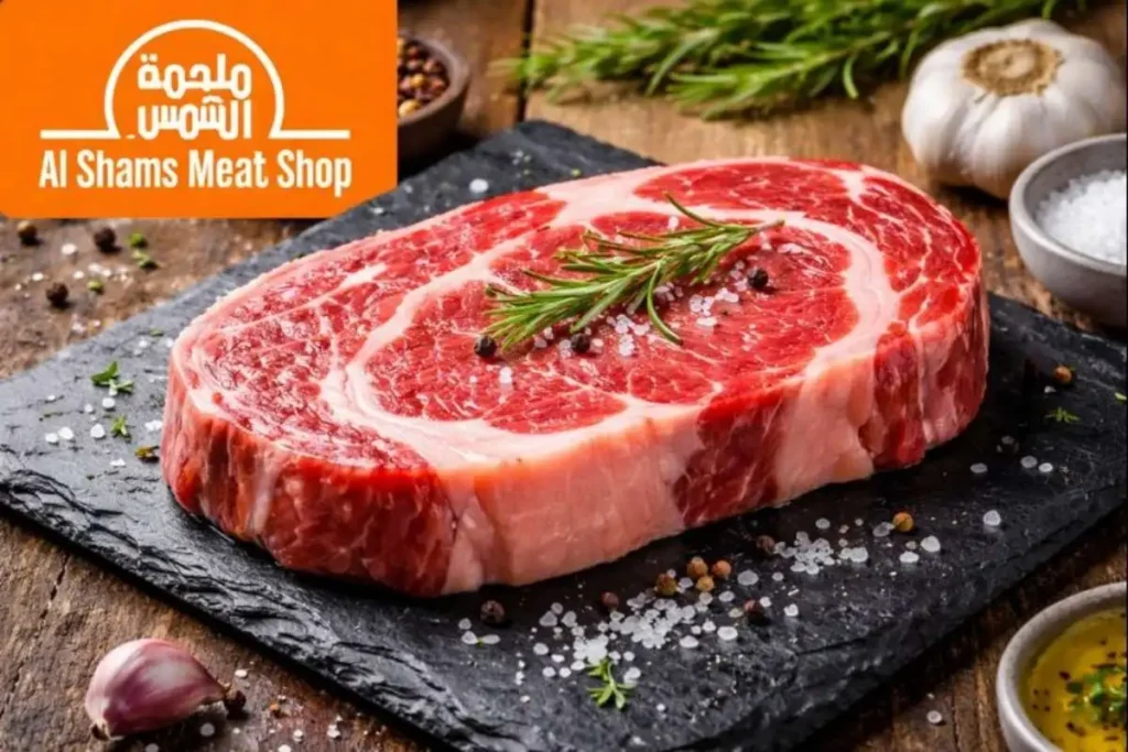 Fresh Ribeye steak, perfect for grilling. Fresh Steak Online UAE